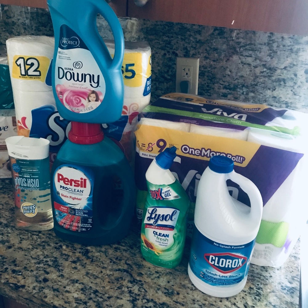 Household cleaning products